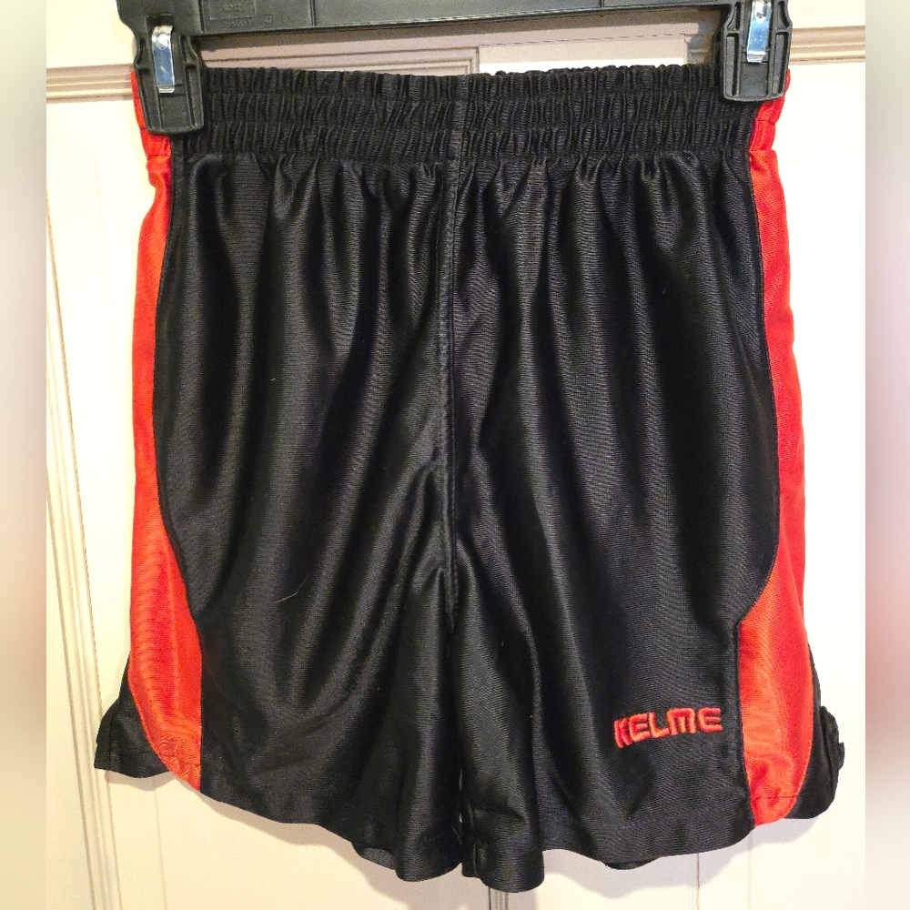 Black and Red Athletic Shorts
